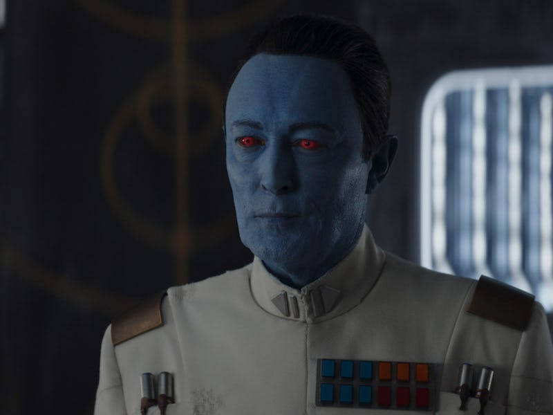 Lars Mikkelsen as Thrawn in Ahsoka