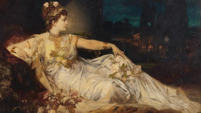 Valeria Messalina, depicted in the play "The Tragedy of Messalina"