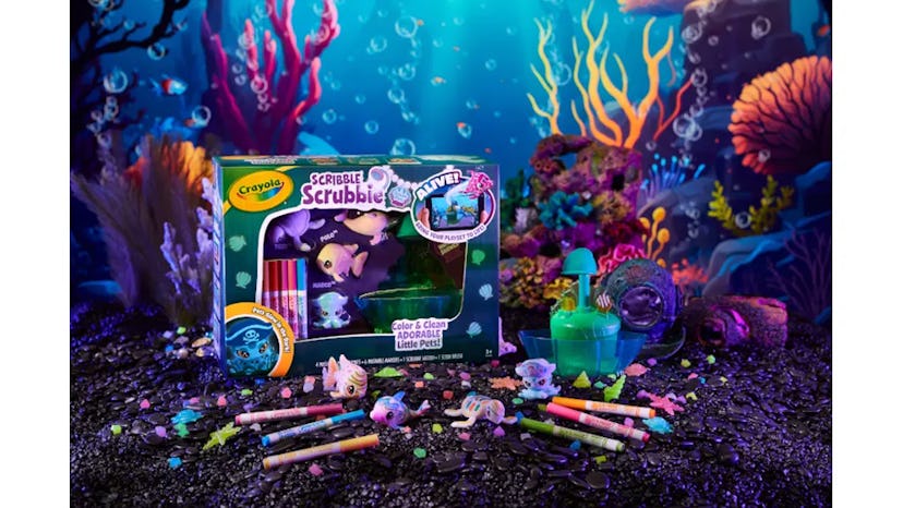 Crayola Scribble Scrubbie Ocean Glow Lagoon