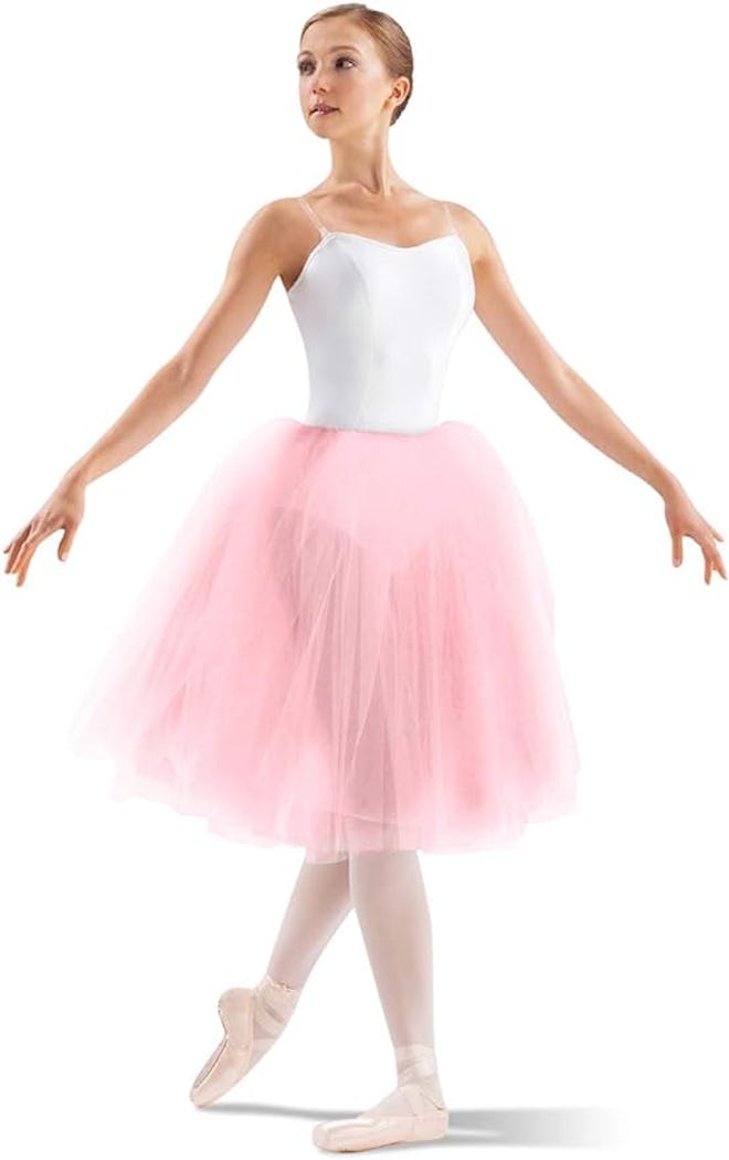 LEO Women's Standard 24" Soft Tulle Juliet Dance Tutu Skirt
