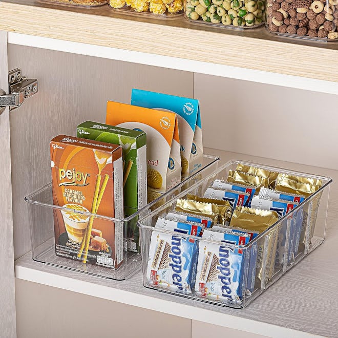Vtopmart Food Storage Organizer Bins (10-Pack)