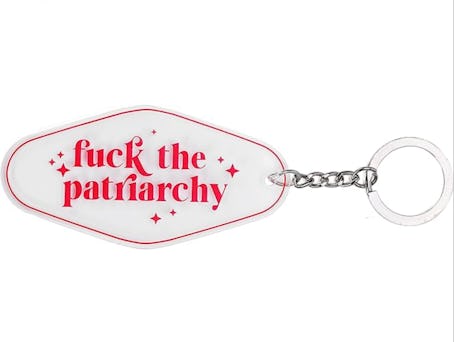 F*ck The Patriarchy Keychain