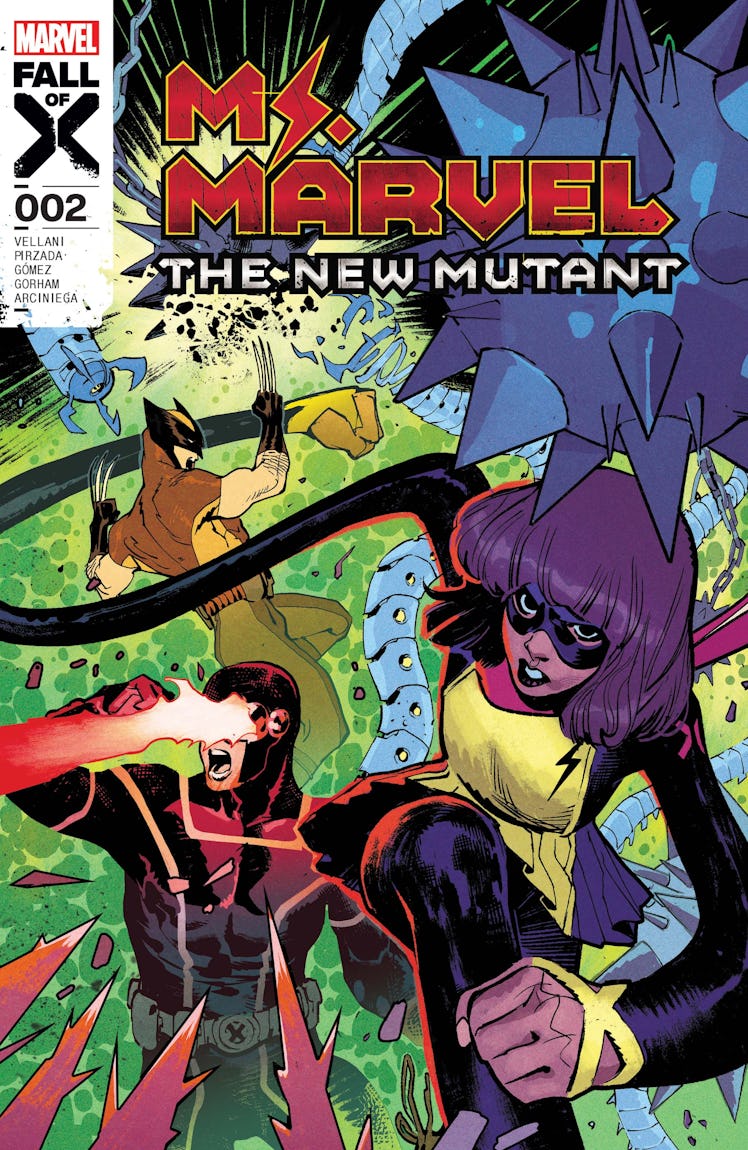 Ms Marvel The new Mutant #2 cover