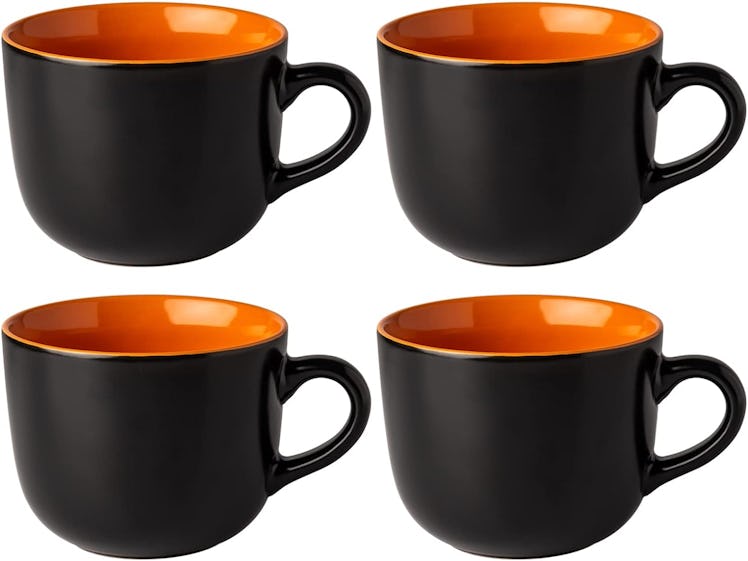 GBhome Jumbo Soup Mugs (4-Pack)