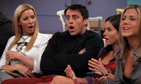 Lisa Kudrow, Matt LeBlanc, Courteney Cox, and Jennifer Aniston in 'Friends'
