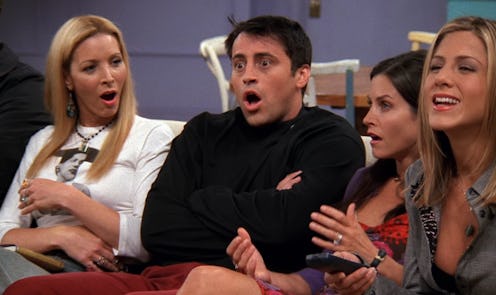 Lisa Kudrow, Matt LeBlanc, Courteney Cox, and Jennifer Aniston in 'Friends'