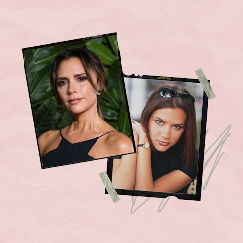 Victoria Beckham, 'Posh Spice', of girl group the Spice Girls, Paris, 1996.