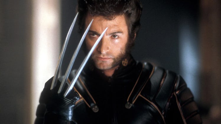Wolverine suits up in X-Men (2000).