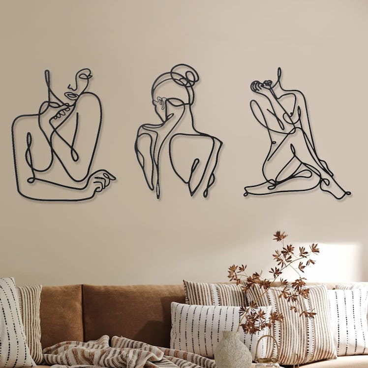 Photect Abstract Woman Wall Art (3 Pieces)