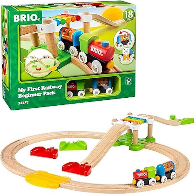 amazon prime day deal best toys BRIO My First Railway Beginner Pack