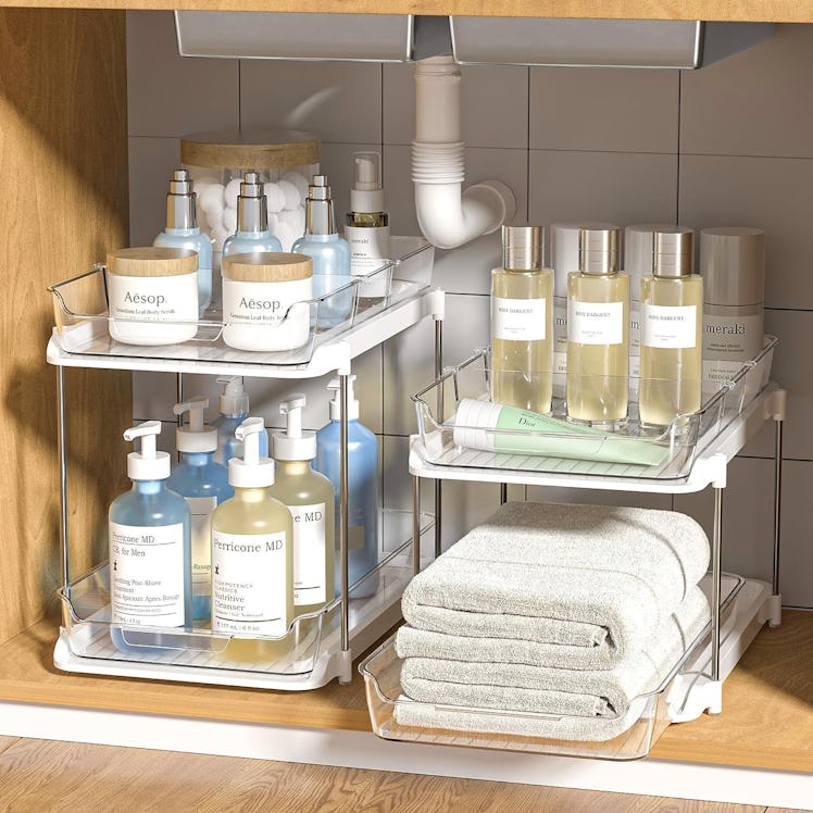 Delamu Under Sink Organizer (Set of 2)