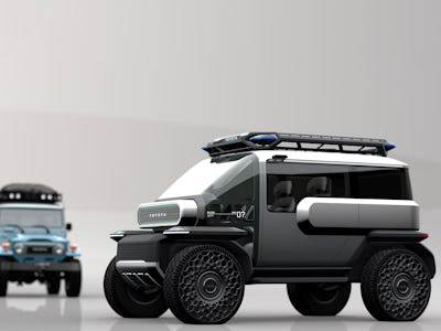 Toyota Baby Lunar Cruiser EV concept
