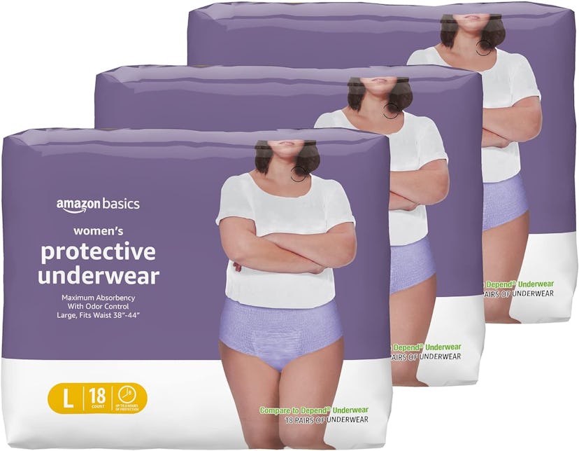 Amazon Basics Incontinence & Postpartum Underwear