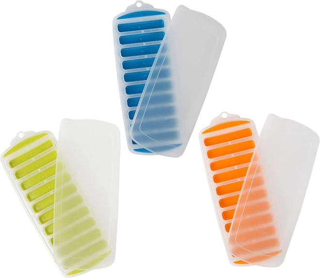 Lily's Home Water Bottle Ice Cube Tray (3-Pack)
