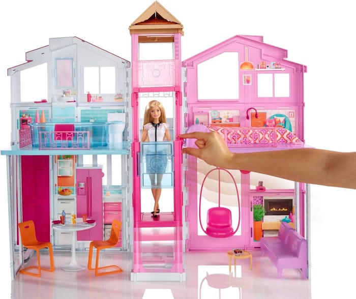 expensive toys to buy on prime day, like this barbie townhouse 