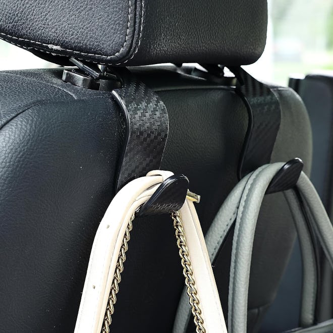 Amooca Car Seat Headrest Hook (4-Pack)