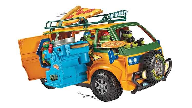 Teenage Mutant Ninja Turtles Mutant Mayhem Pizza Fire Van