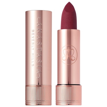 Anastasia Beverly Hills Matte & Satin Velvet Lipstick in Blackberry
