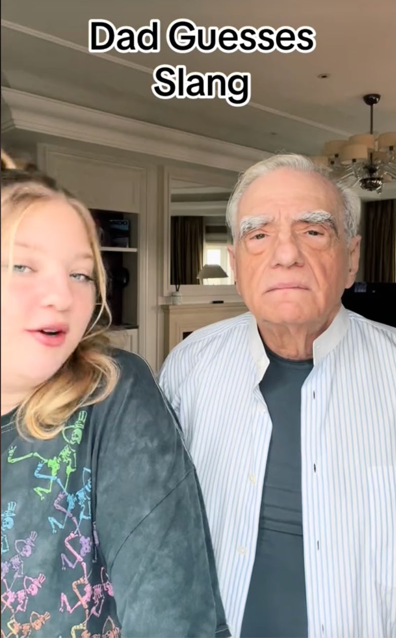 Francesca and Martin Scorsese.