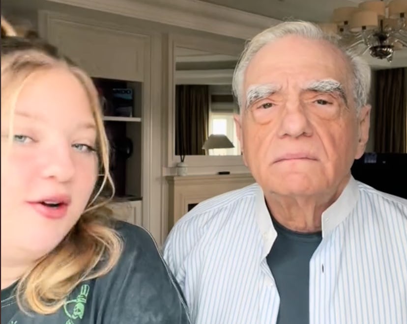 Francesca and Martin Scorsese.