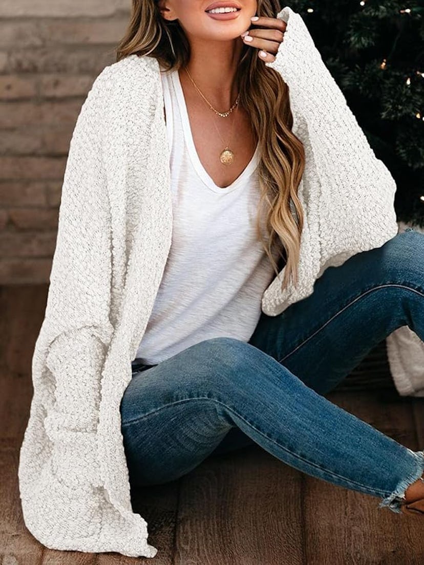 Saodimallsu Chunky Popcorn Cardigan