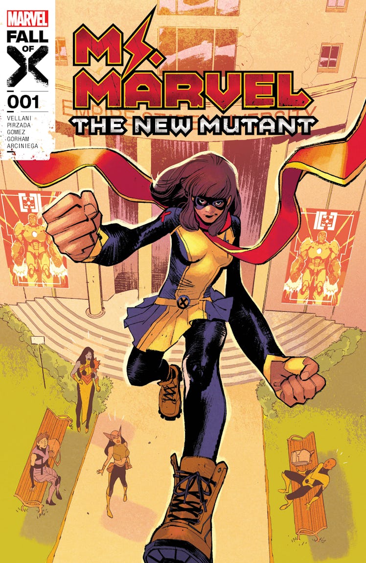 Ms Marvel The new Mutant #1 cover