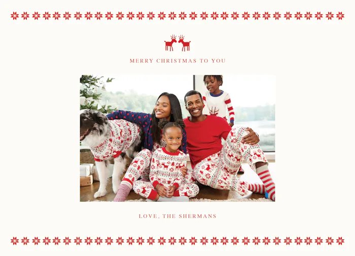 hanna andersson x artifact uprising holiday cards