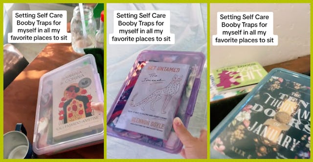 TikToker Caroline Anne reveals her hack for making sure she takes time for self-care.