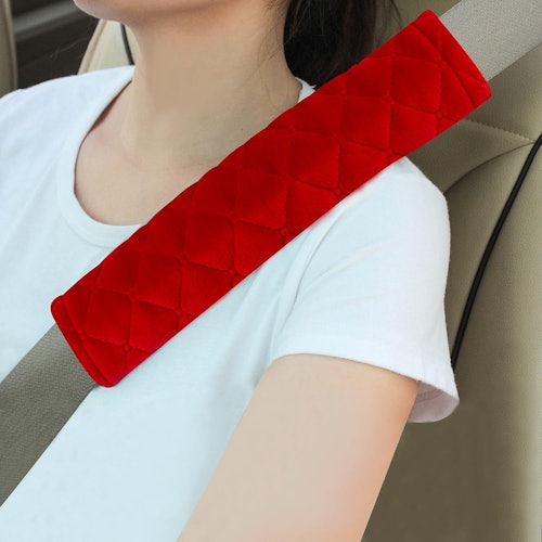 Amooca Soft Seat Belt Cover (2-Pack)