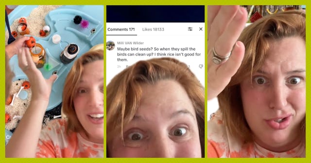 A content creator and TikTok mom called out TikTok moms for coming after her for her choice of craft...