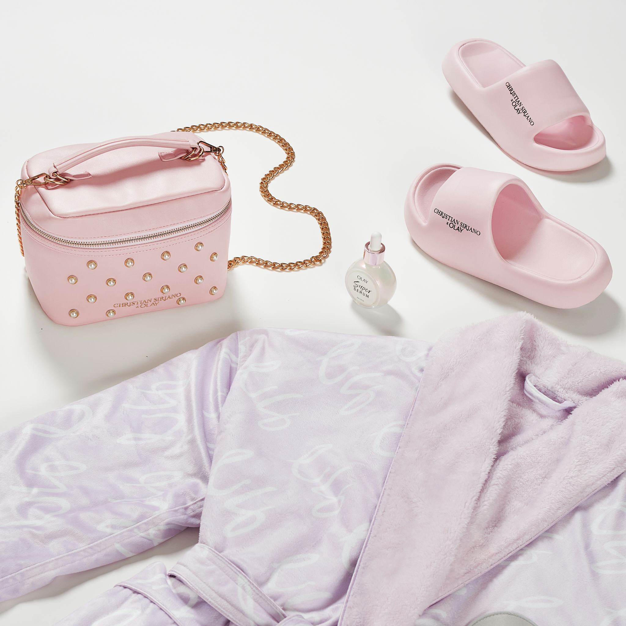 Christian Siriano and OLAY collaborate on a fashionable self care collection.