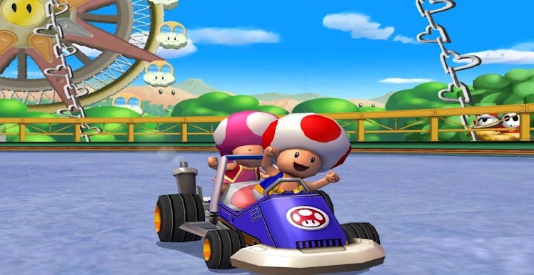 Mario Kart Toad Toadette