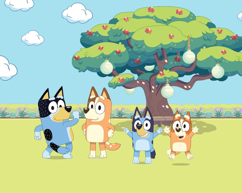 The 'Bluey' family tree.