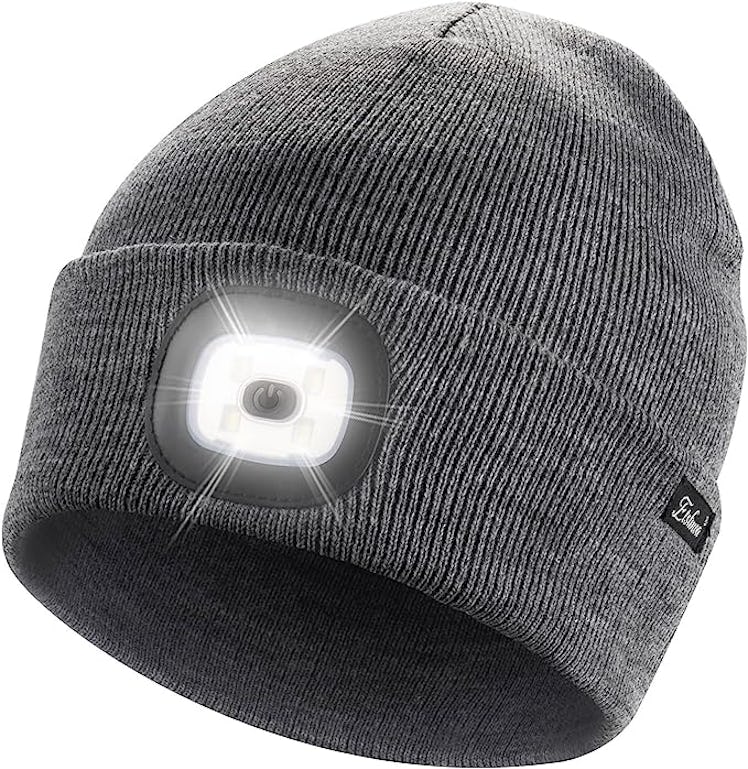 Etsfmoa Rechargeable Headlight Beanie