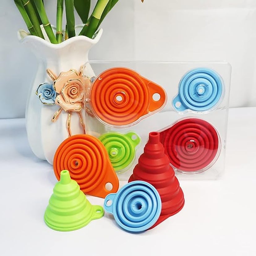 KongNai Kitchen Funnel Set (4-Pack)