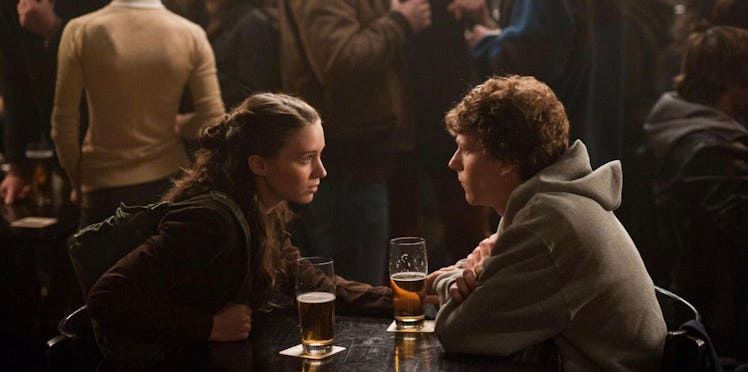 Rooney Mara and Jesse Eisenberg in 'The Social Network'