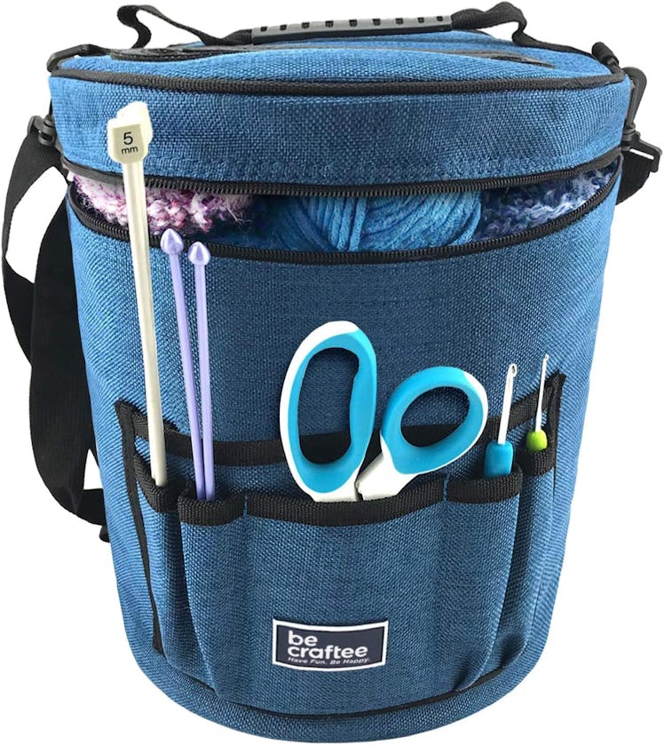 BeCraftee Large Craft Organizer Bag 