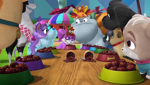 Puppy Dog Pals Friendship Feast Thanksgiving episode