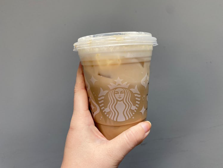 I tried the secret menu Starbucks Chai Cookie Latte inspired by Taylor Swift's recipe. 