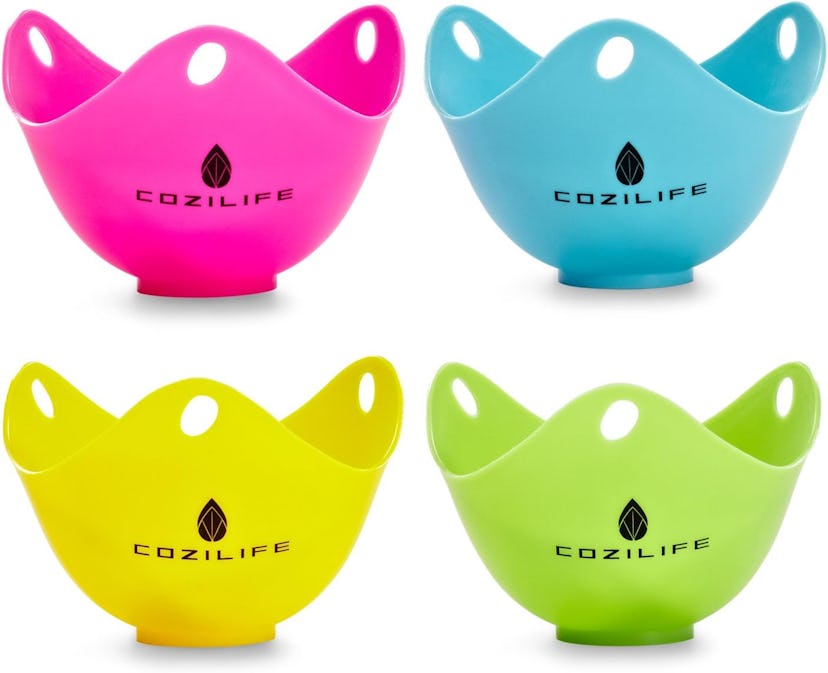 COZILIFE Silicone Egg Poaching Cups