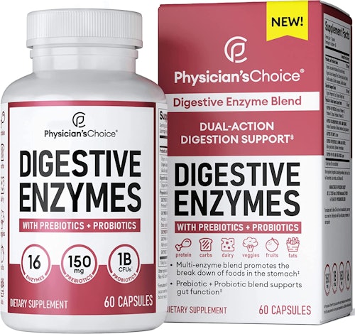 Physician's CHOICE Digestive Enzymes (60 Count)