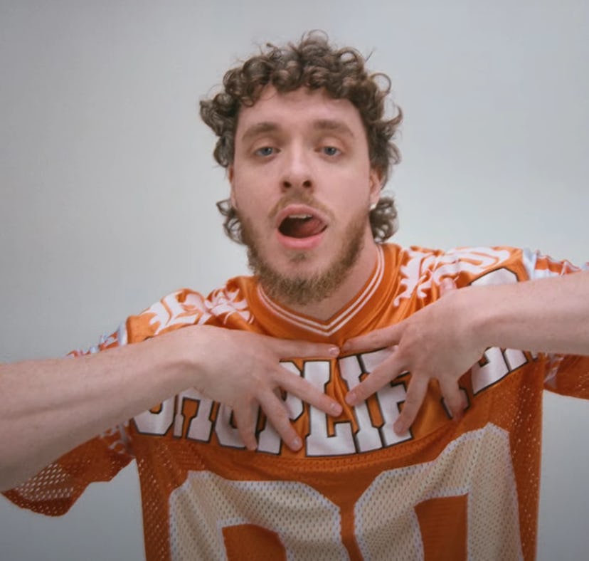 Jack Harlow's single "Lovin On Me" has kinky lyrics.