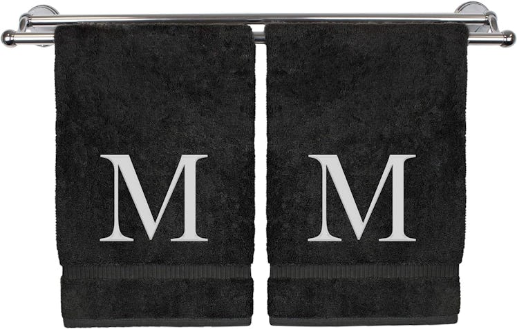 BC BARE COTTON Monogrammed Hand Towels (Set of 2)