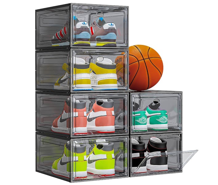 7 code Shoe Storage Organizer (6-Pack)