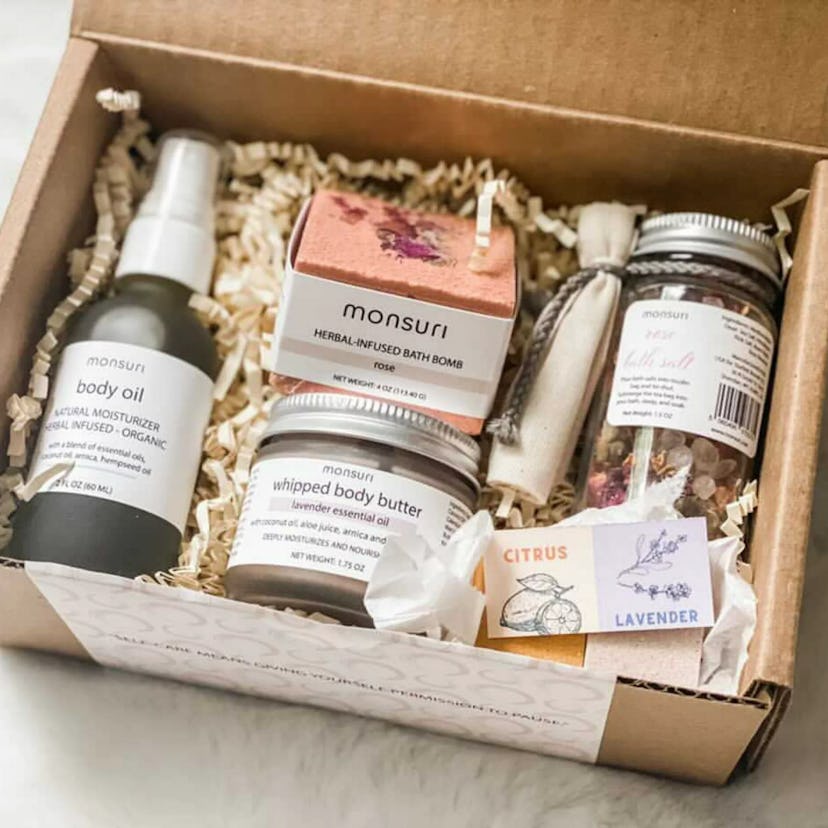 Self Care Gift Basket For Mom