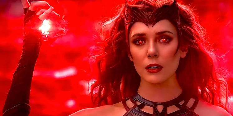 The Scarlet Witch aptly uses red powers when influenced by the Darkhold, but could this echo the Rea...