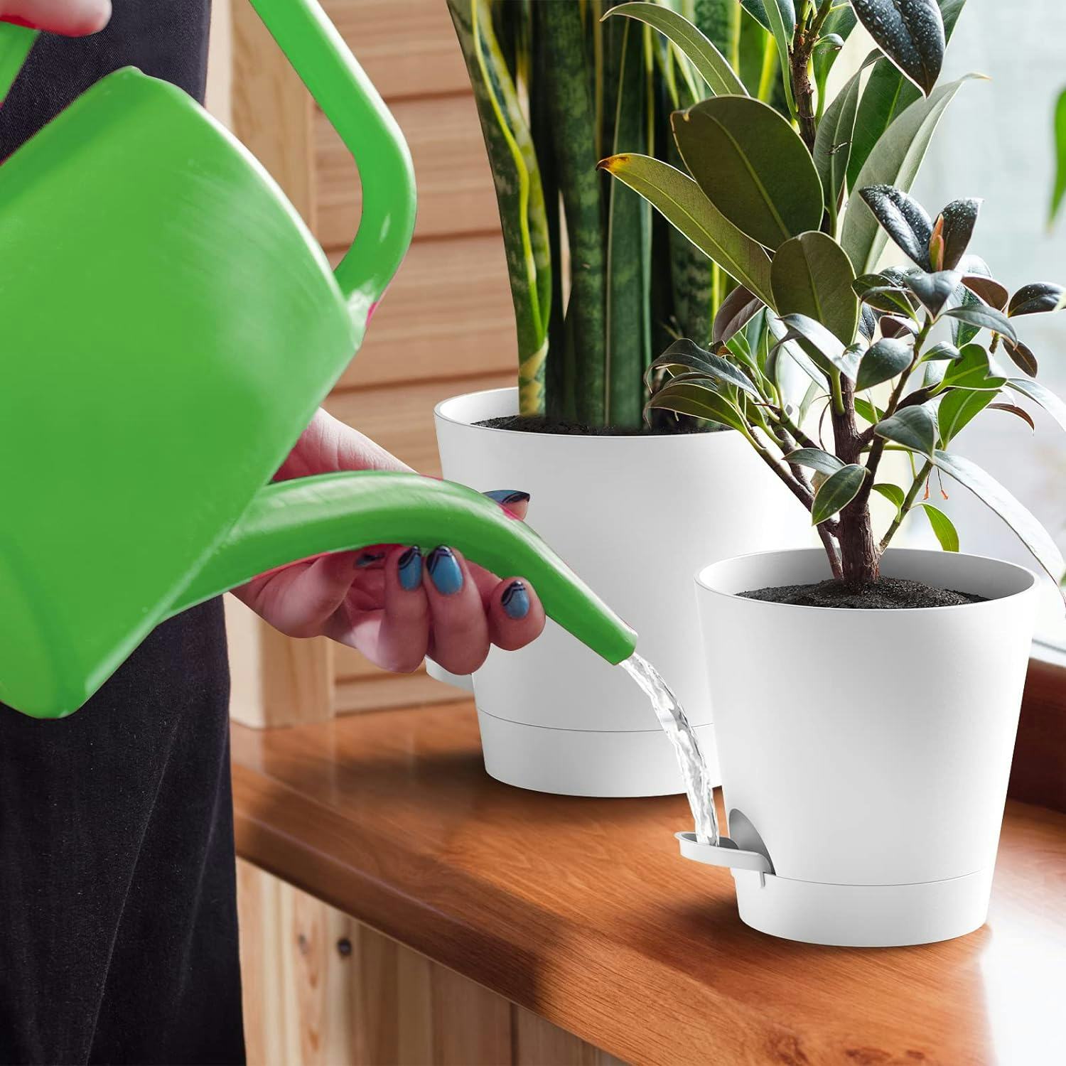 WOUSIWER Self Watering Planters