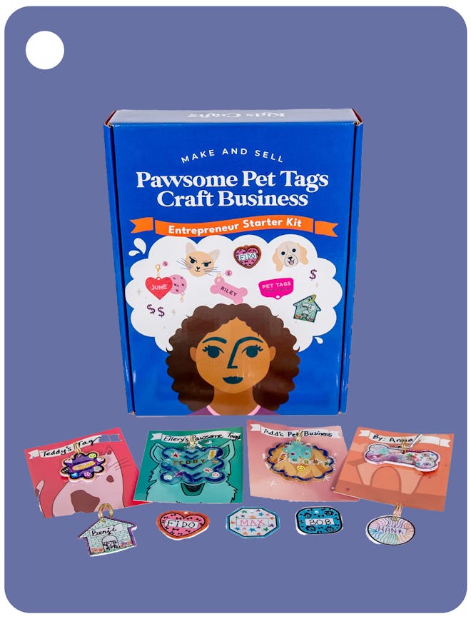 Pawsome DIY Pet Tags Craft Business Kit (8+)