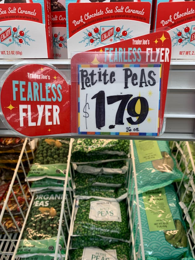 petite peas from trader joe's