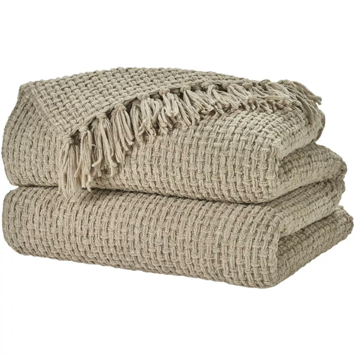 Lifestyle Woven Chenille Indoor Throw Blanket